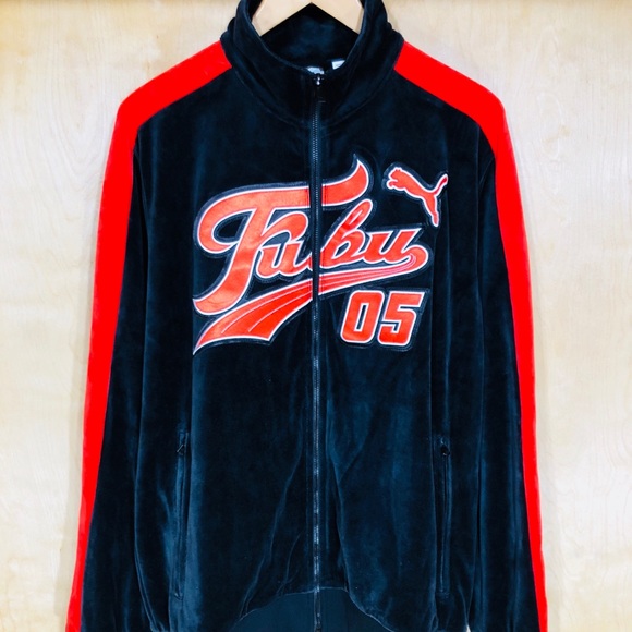NWT PumaXFubu Men’s ‘05 Suede Track Jacket-577091 - Picture 2 of 8